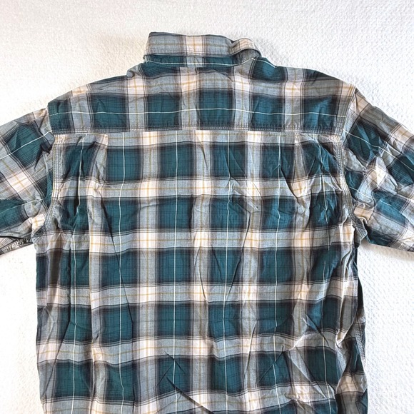 Carhartt Button Down Shirt Mens Large Plaid Rugged Flex Relaxed Fit Long Sleeve - Picture 3 of 8